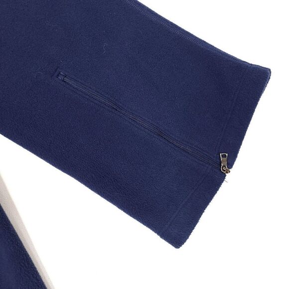 Polo Ralph Lauren Sweatpants Mens Large Blue Fleece Drawstring Zip Leg Openings - Picture 7 of 7